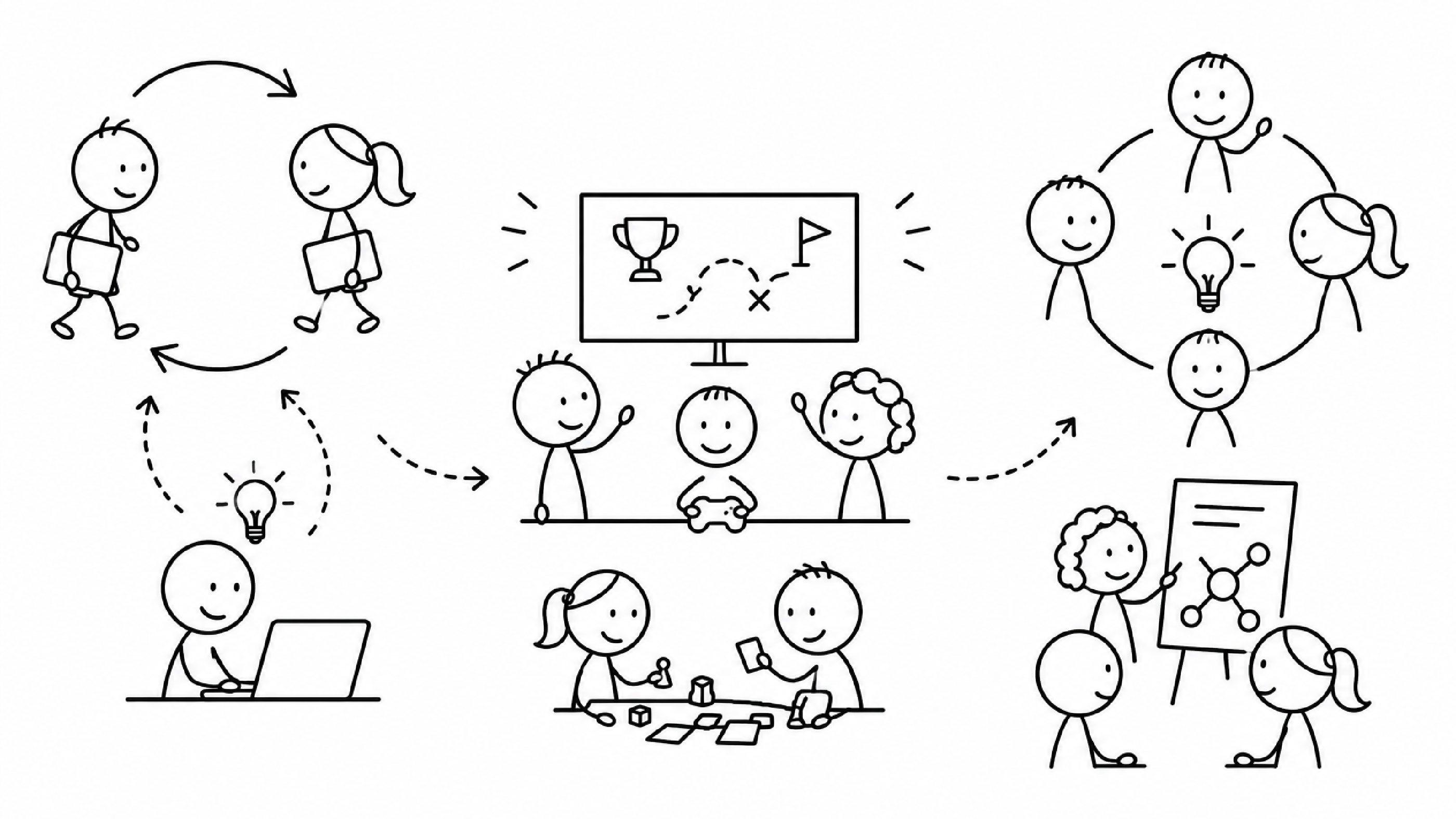 The Setups That Make Knowledge Circulate: Rotation, Game Days and Guilds