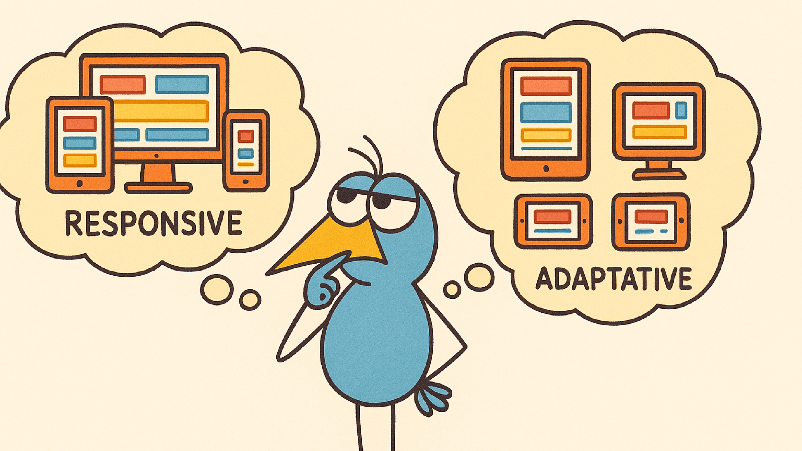 Responsive vs Adaptive: Two Strategies, One Common Goal